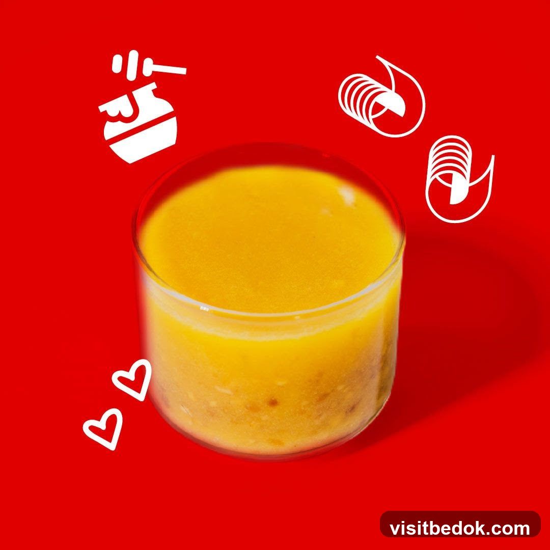 Yellow Dessert in a Glass Jar