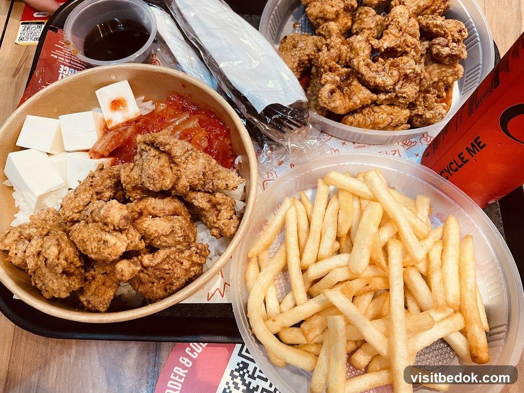 Korean Fried Chicken Meal