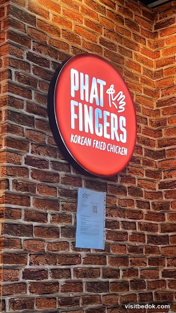 Phat Fingers Korean Fried Chicken Sign