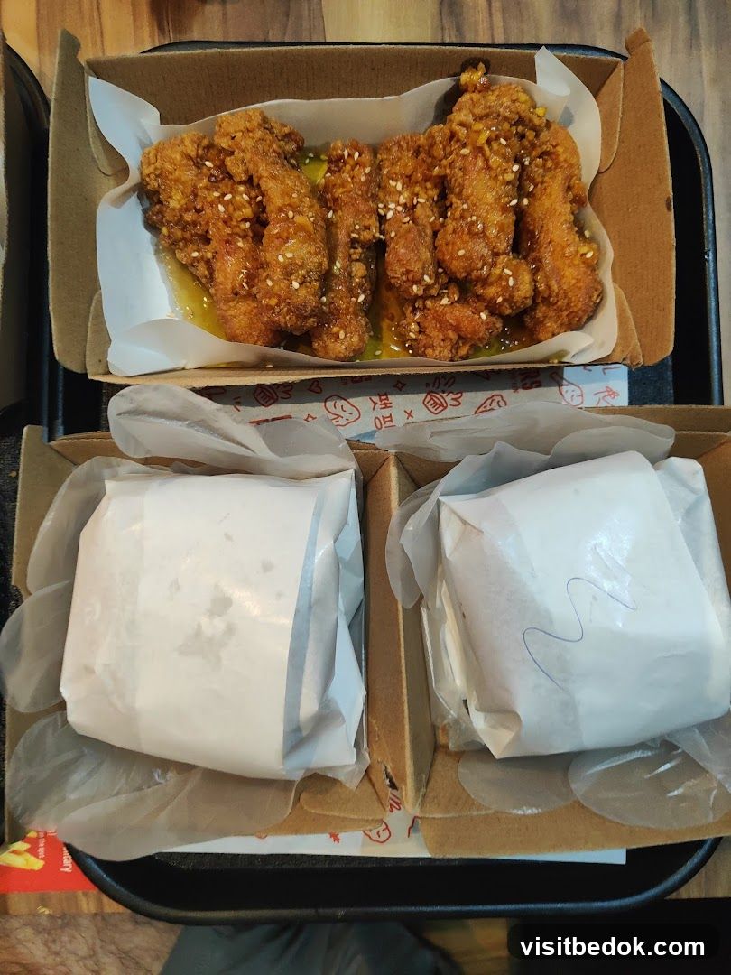 Fried Chicken and Burgers