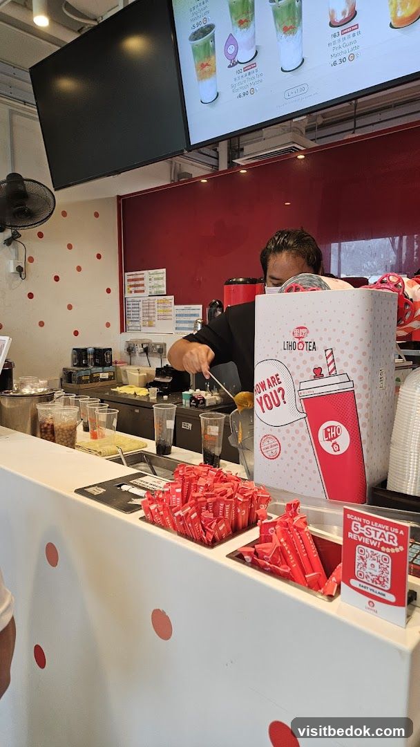Bubble Tea Shop Counter