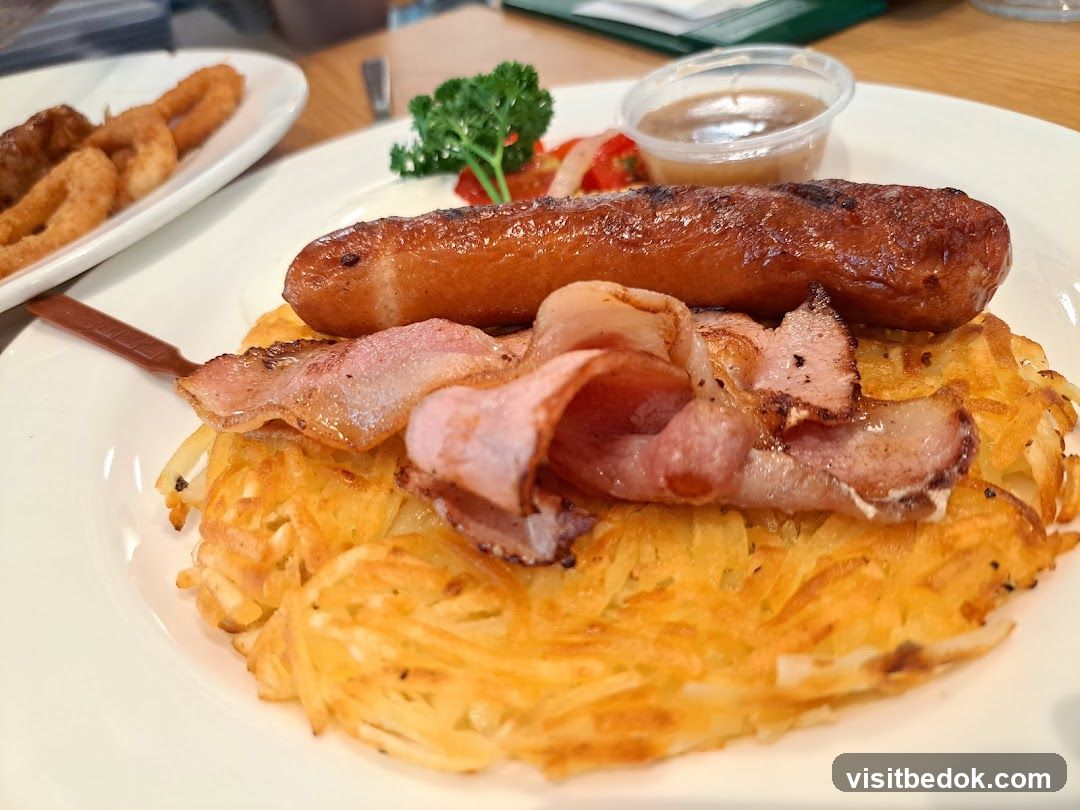 Sausage and Bacon Breakfast