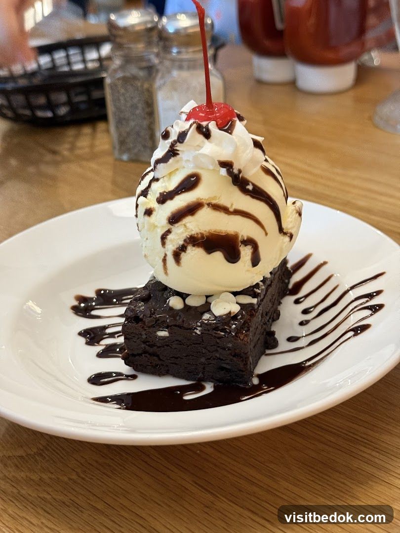 Brownie Sundae