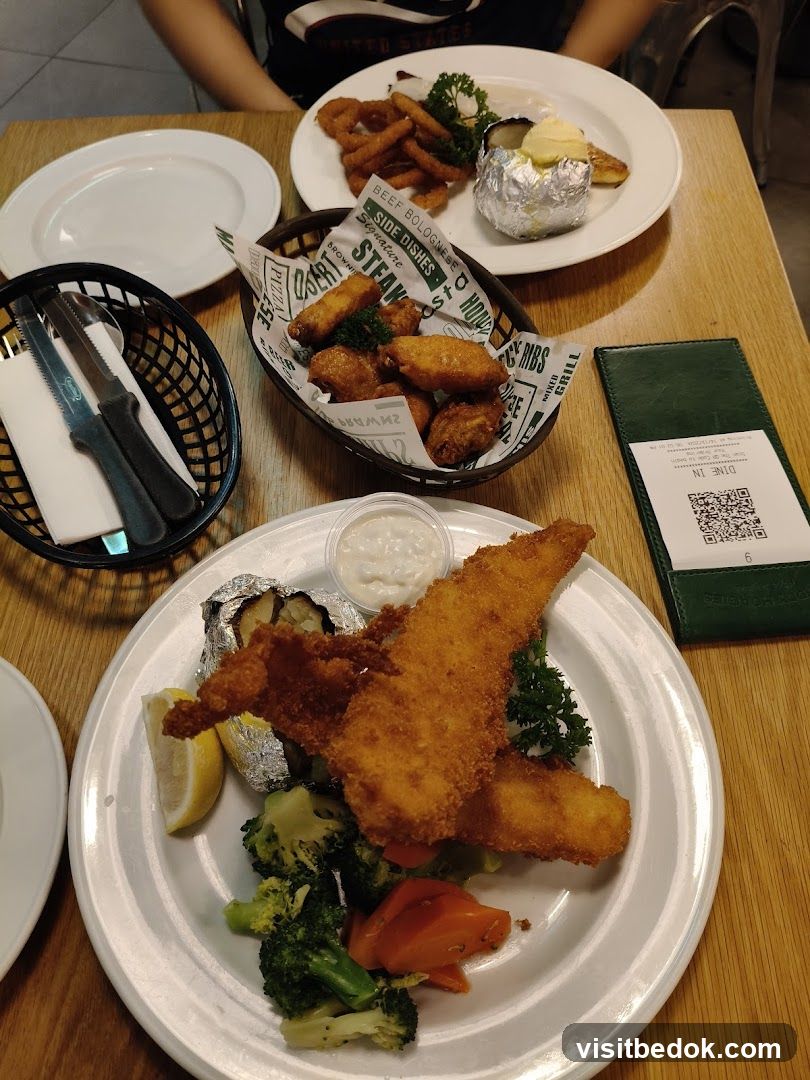 Fried Fish and Chicken Wings