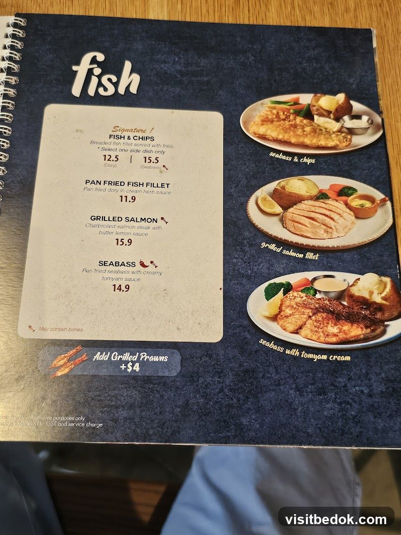 Fish Menu