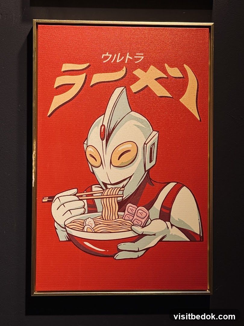 Ultraman Eating Ramen