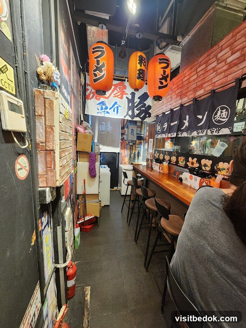 Ramen Restaurant Interior