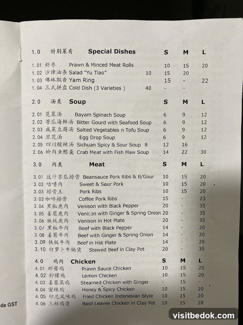 Special Dishes, Soup, Meat, Chicken