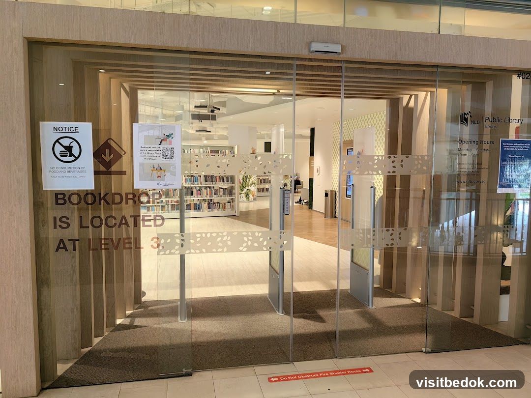 Public Library Entrance