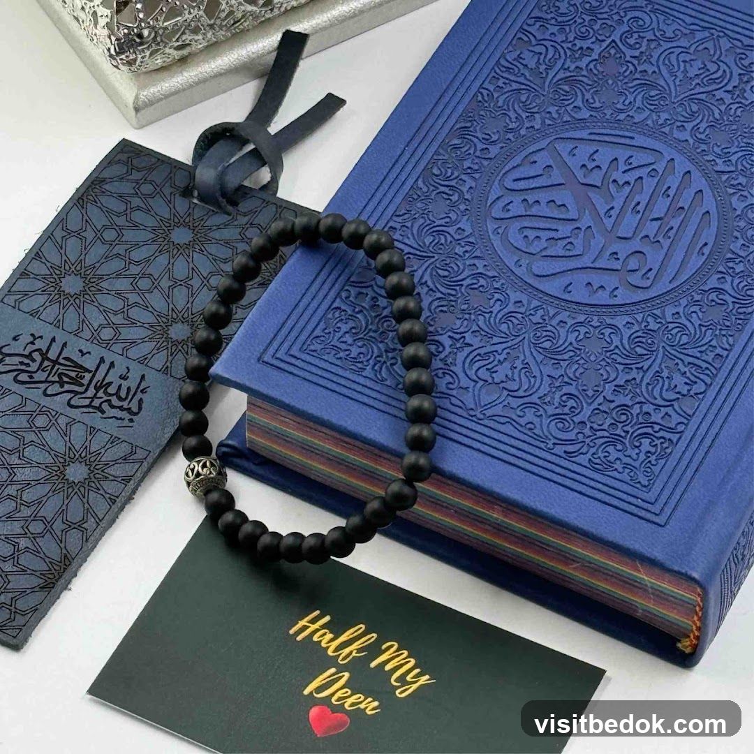 Islamic Prayer Beads and Book