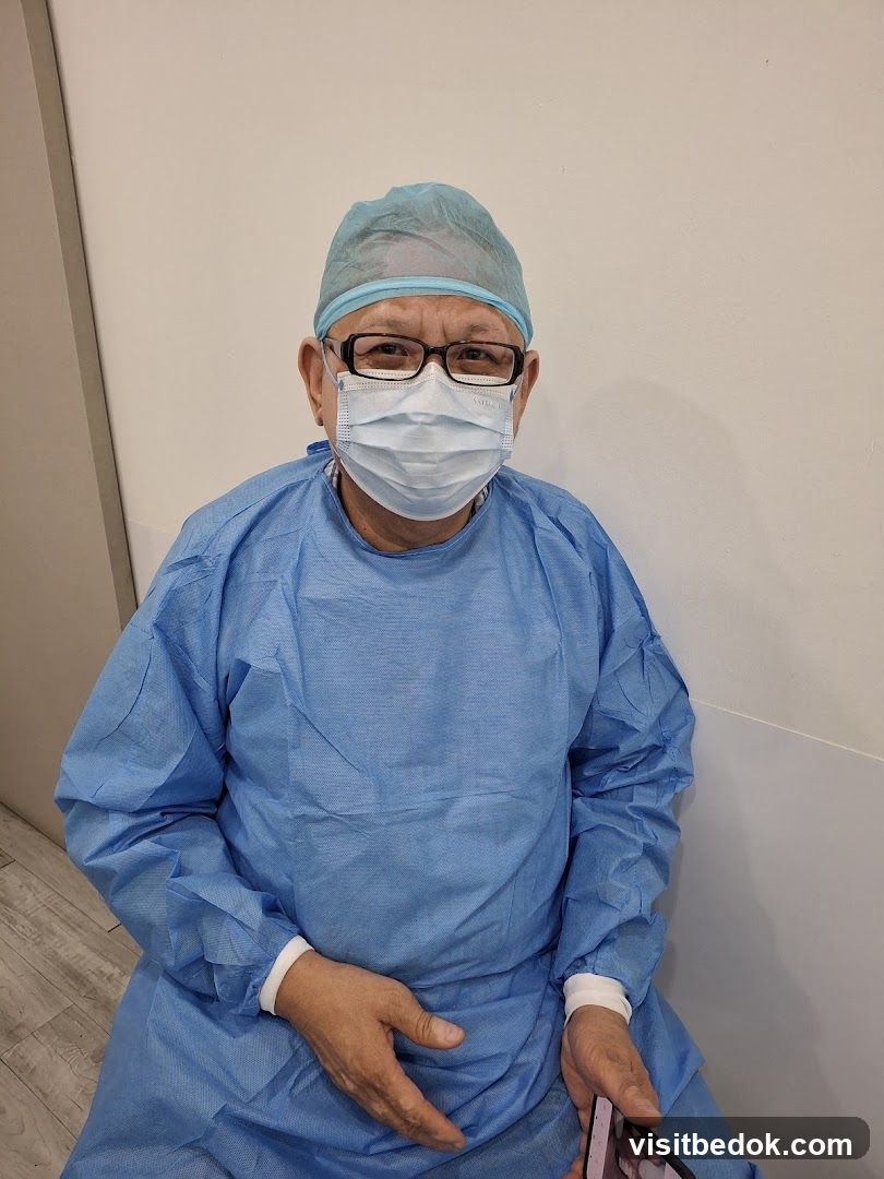 Person in medical attire