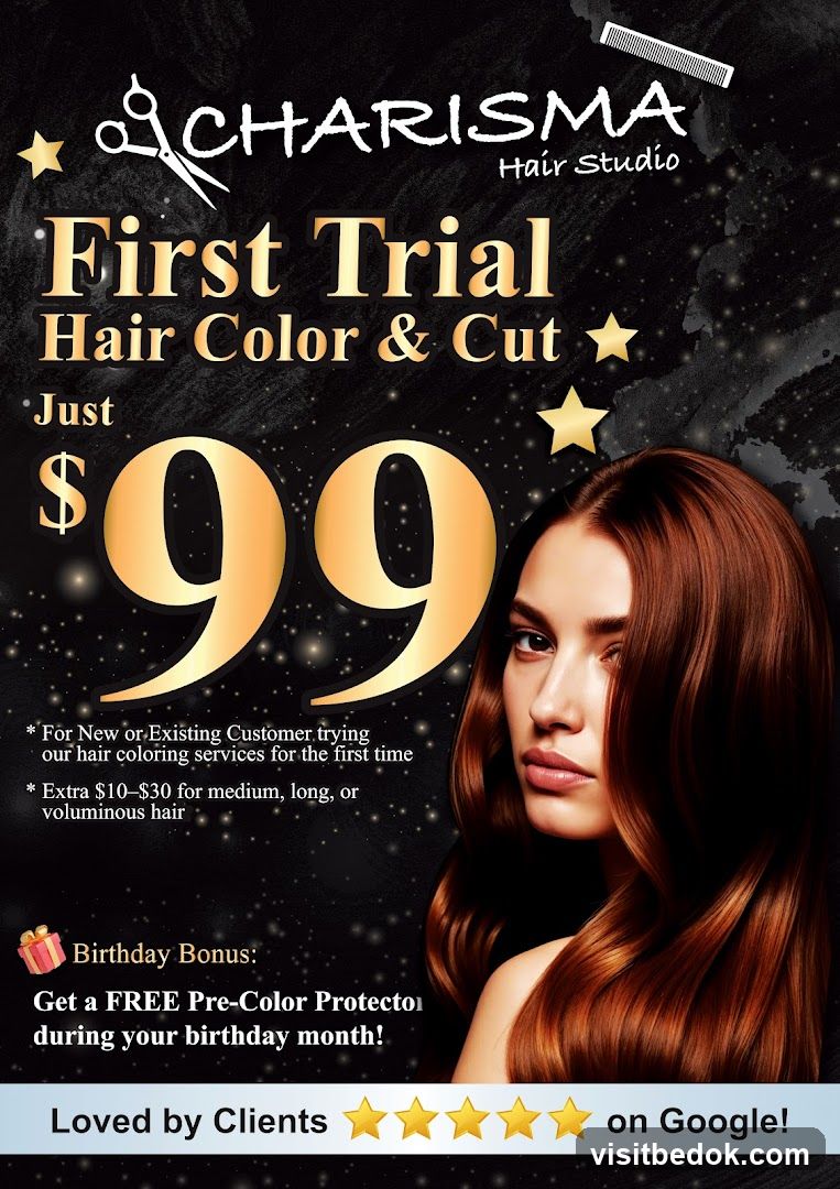 First Trial Hair Color & Cut Offer