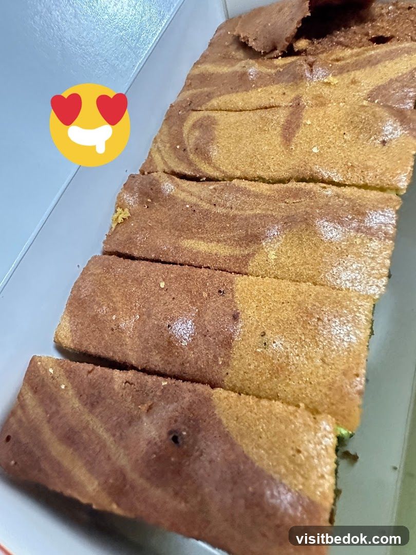 Marbled Cake Slices