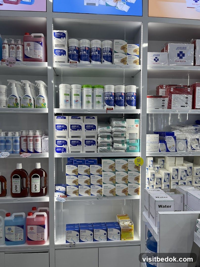 Health and Hygiene Products Display