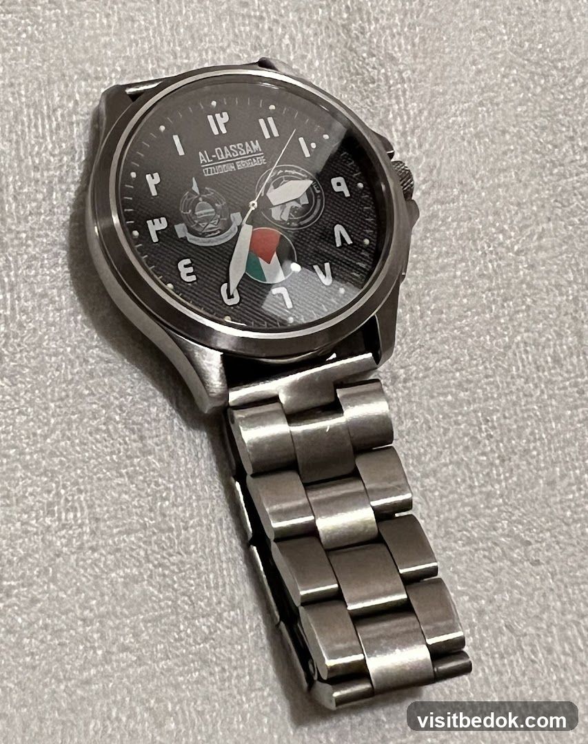 Watch with Arabic Numerals