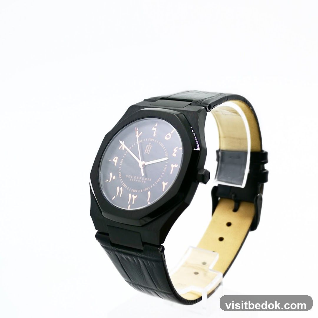 Black Watch with Arabic Numerals