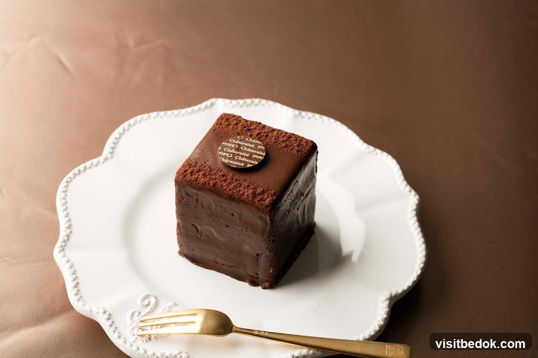 Chocolate Cake Slice