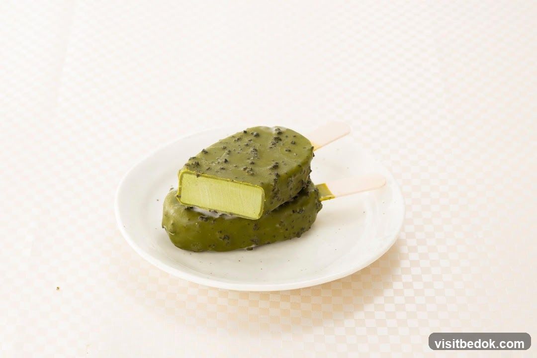 Matcha Ice Cream Bars