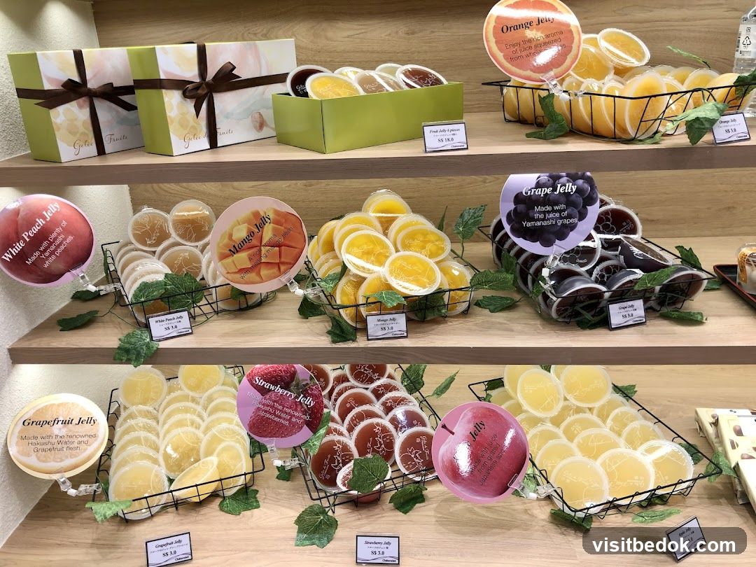 Assortment of Fruit Jellies