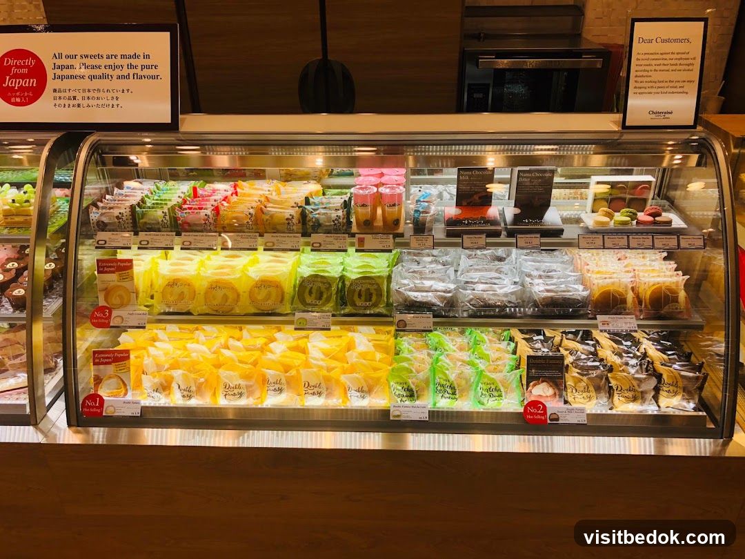 Chateraise Sweets Display