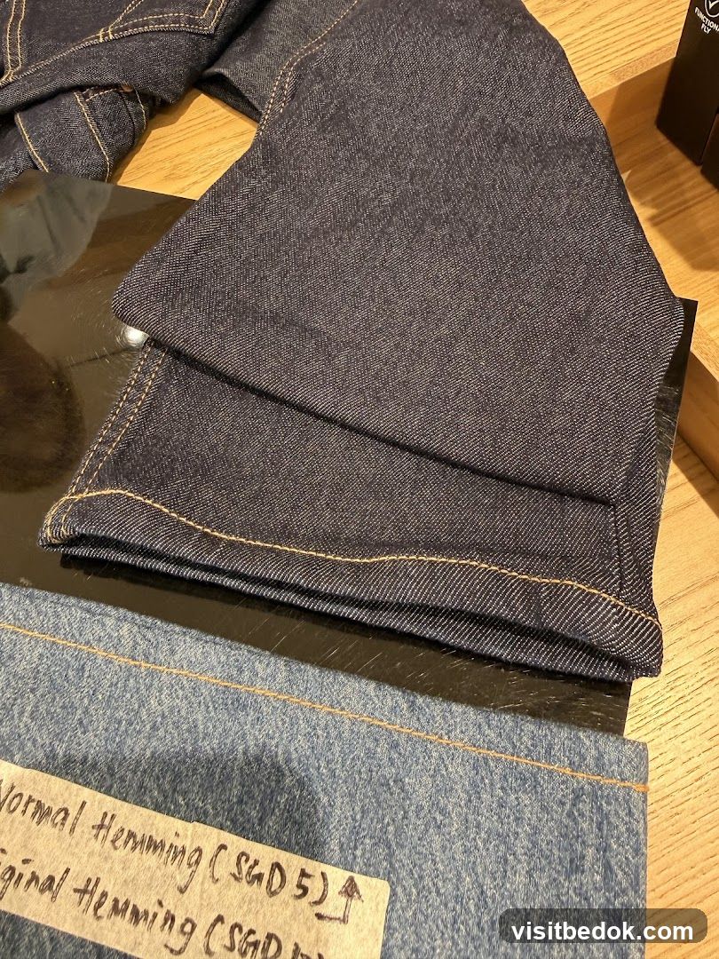 Denim Hemming Options