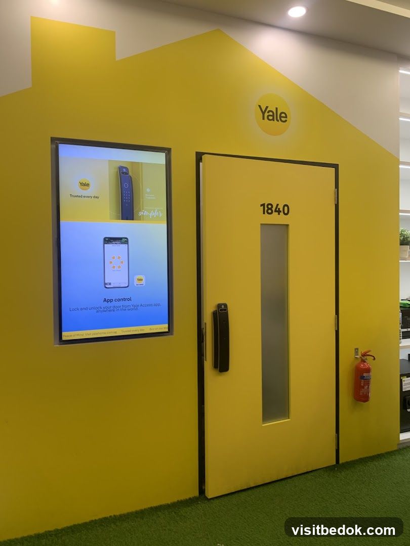 Yale Store Display