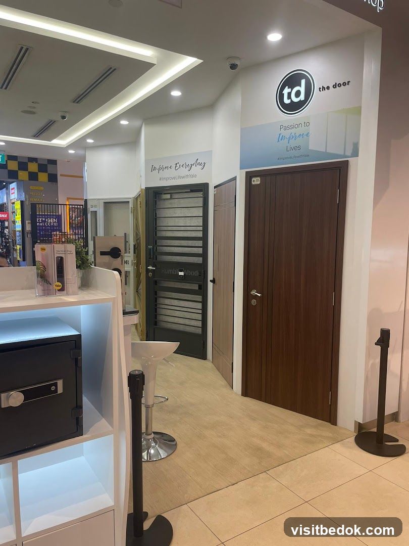 Door showroom display