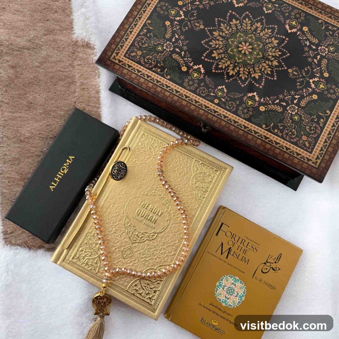 Islamic Books and Prayer Beads