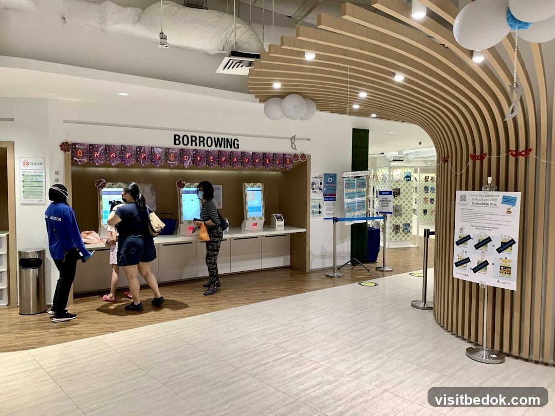 Library Borrowing Station