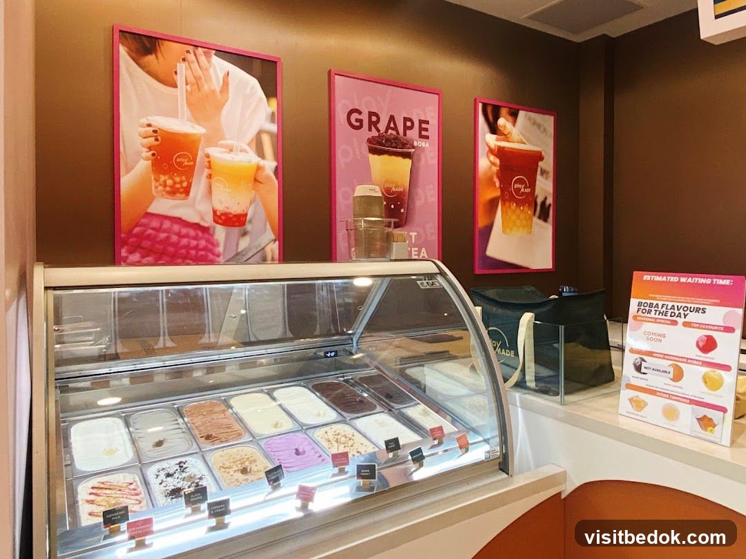 Ice Cream and Boba Shop