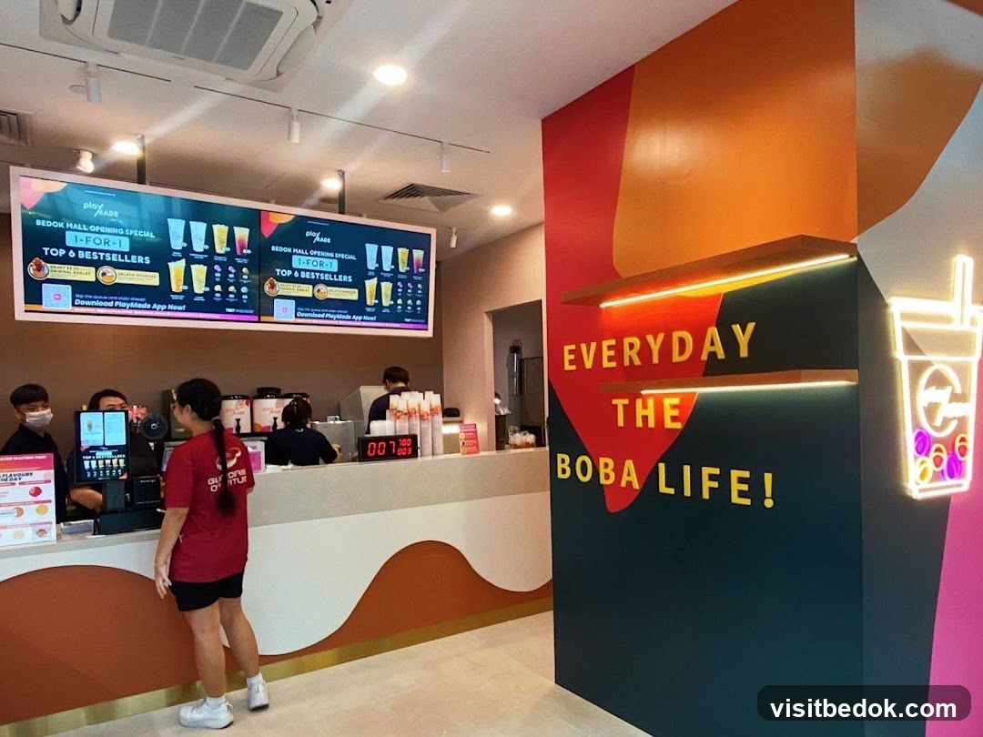PlayMade Boba Shop Interior