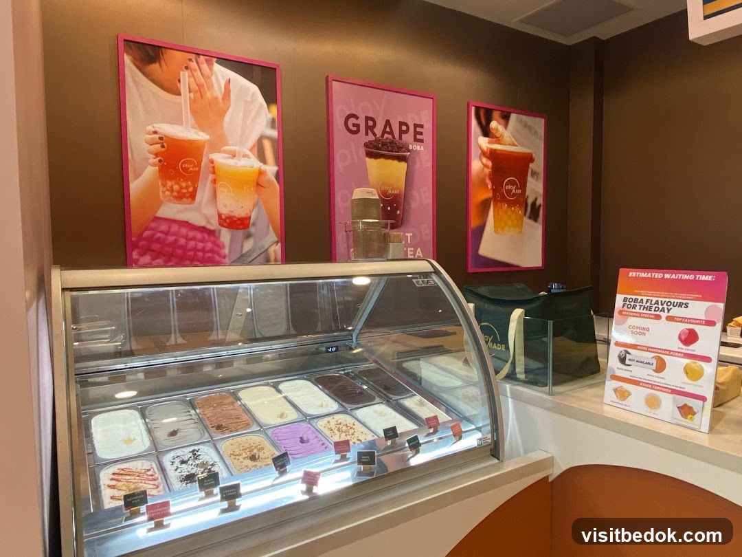 Ice Cream and Boba Shop