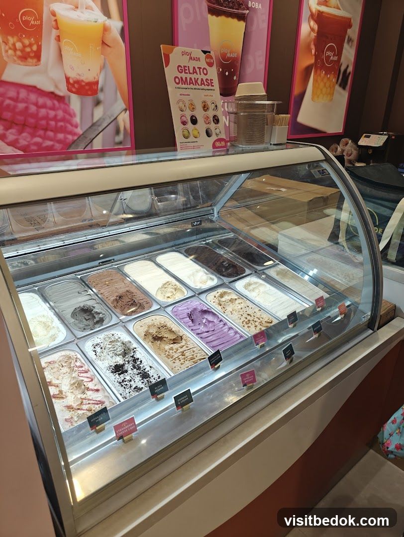 Ice Cream Display