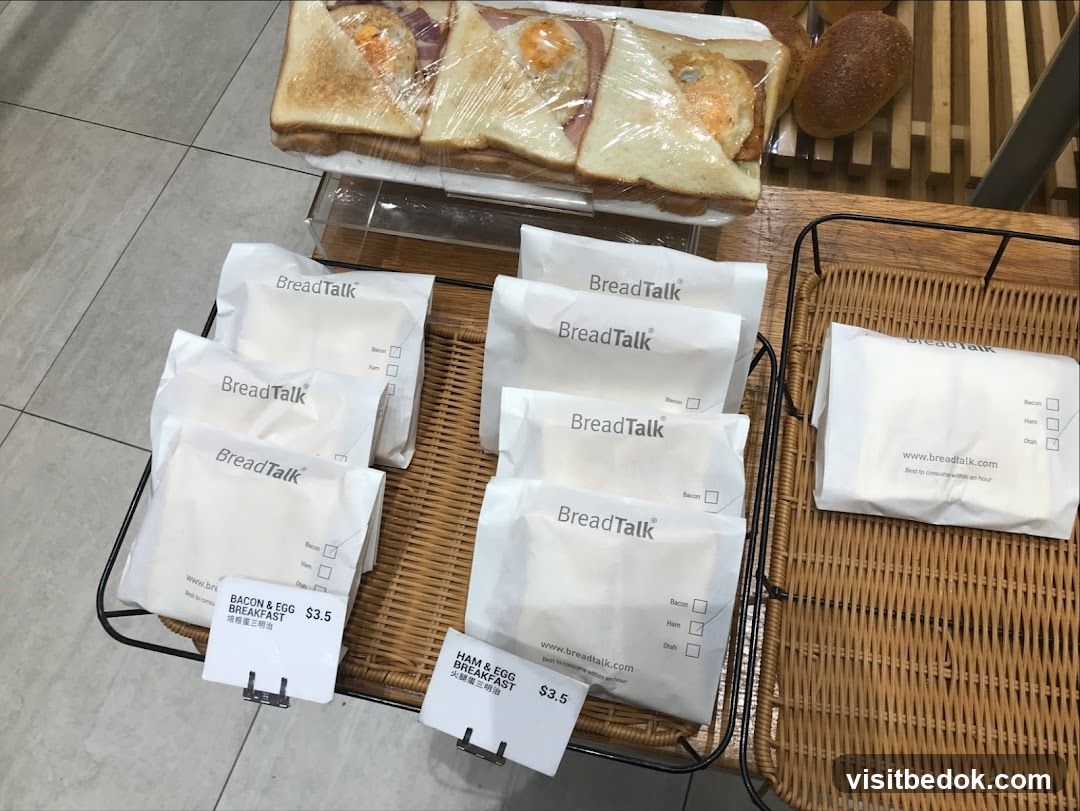 BreadTalk Breakfast Sandwiches