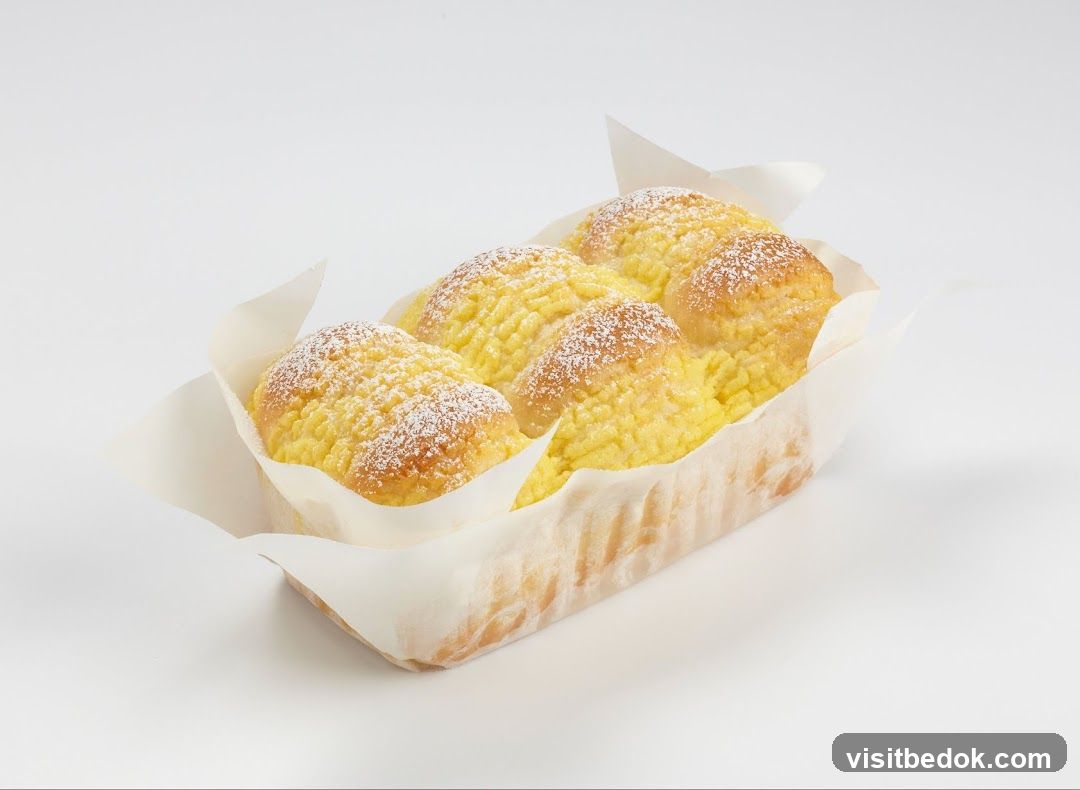 Sweet Bread with Custard Filling