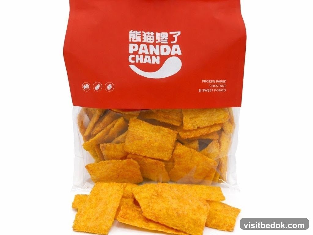 Panda Chan Frozen Baked Chestnut & Sweet Potato Snacks