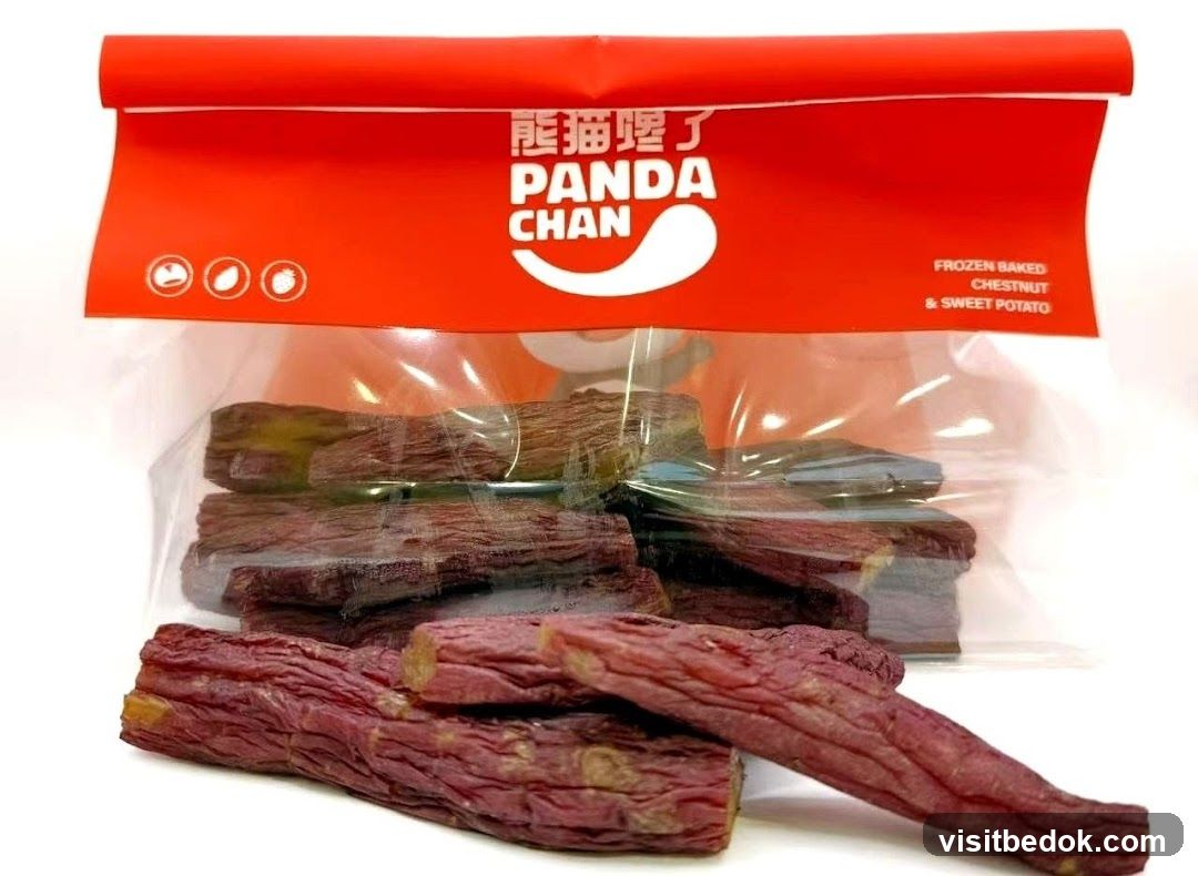 Panda Chan Frozen Baked Chestnut & Sweet Potato Snack