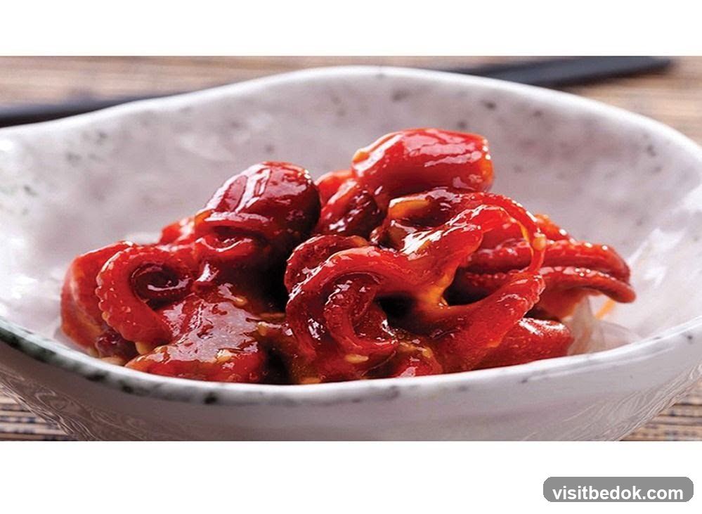 Spicy Marinated Baby Octopus