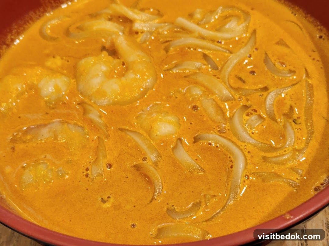 Shrimp and Onion Curry