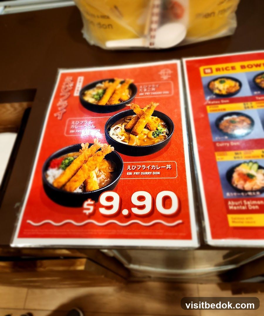 Rice Bowls Menu