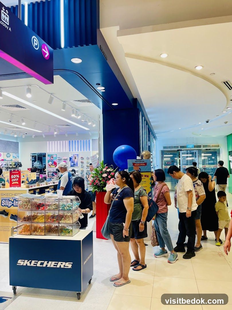 Skechers Store with Candy Display