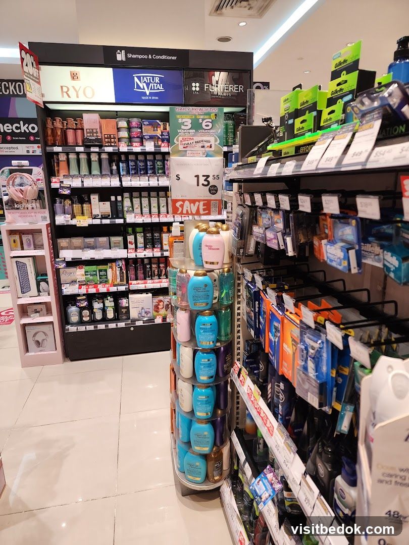 Health and Beauty Products Display