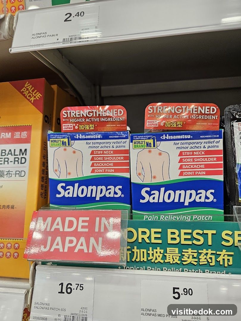 Salonpas Pain Relieving Patches