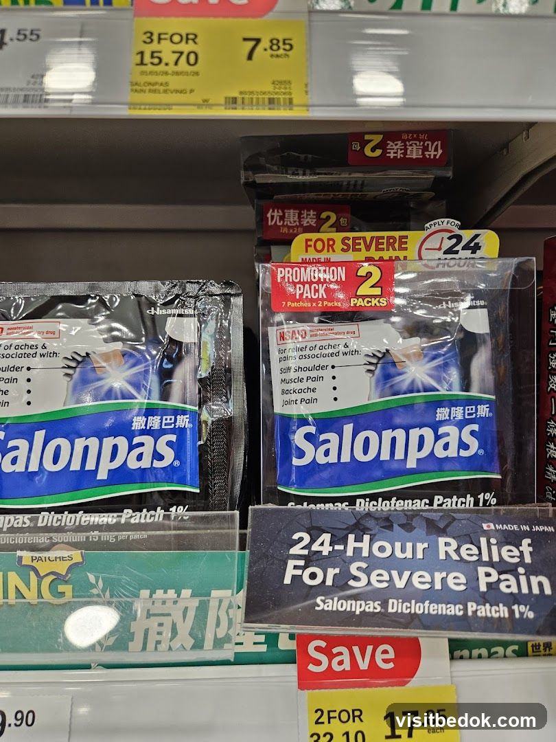 Salonpas Pain Relieving Patches