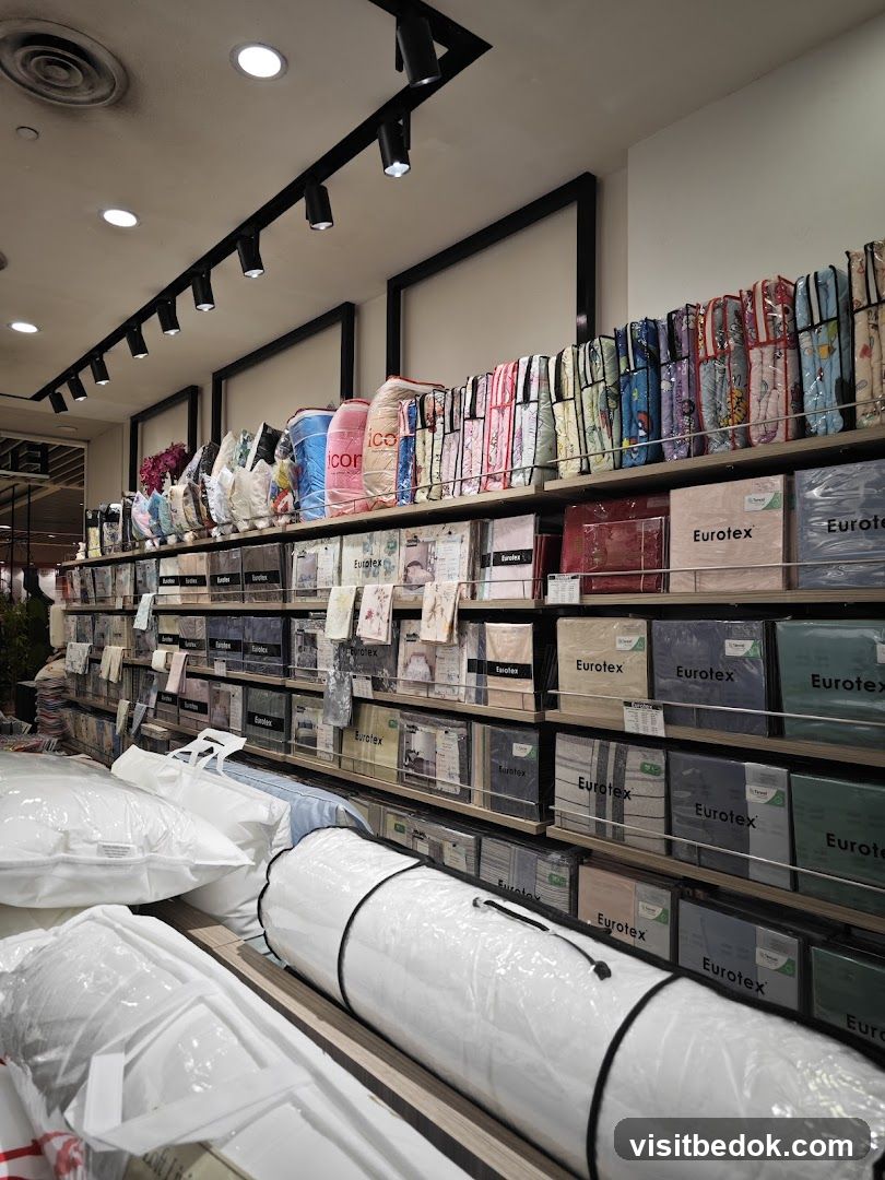 Bedding Store Display