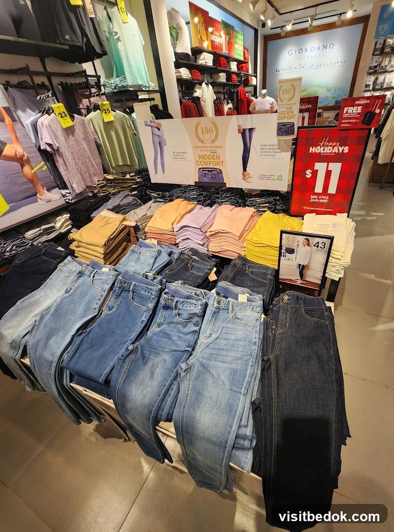 Giordano Store Display