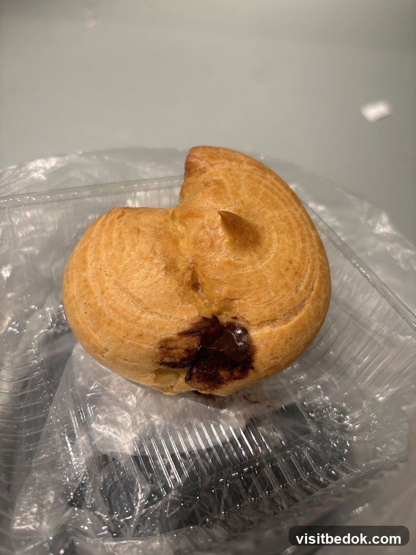Chocolate Cream Puff