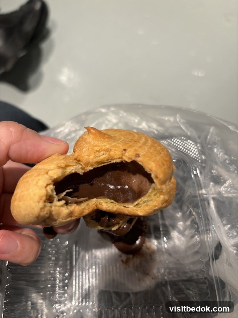 Chocolate Cream Puff