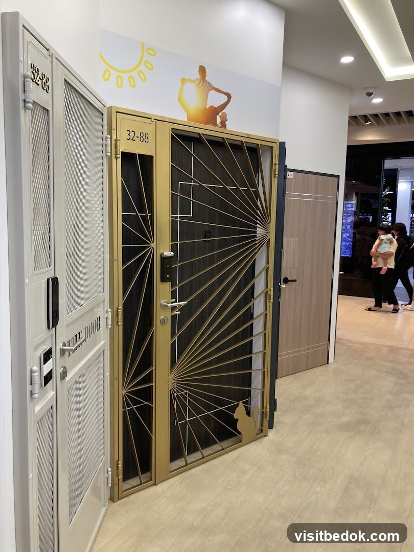Decorative Doors and Mural