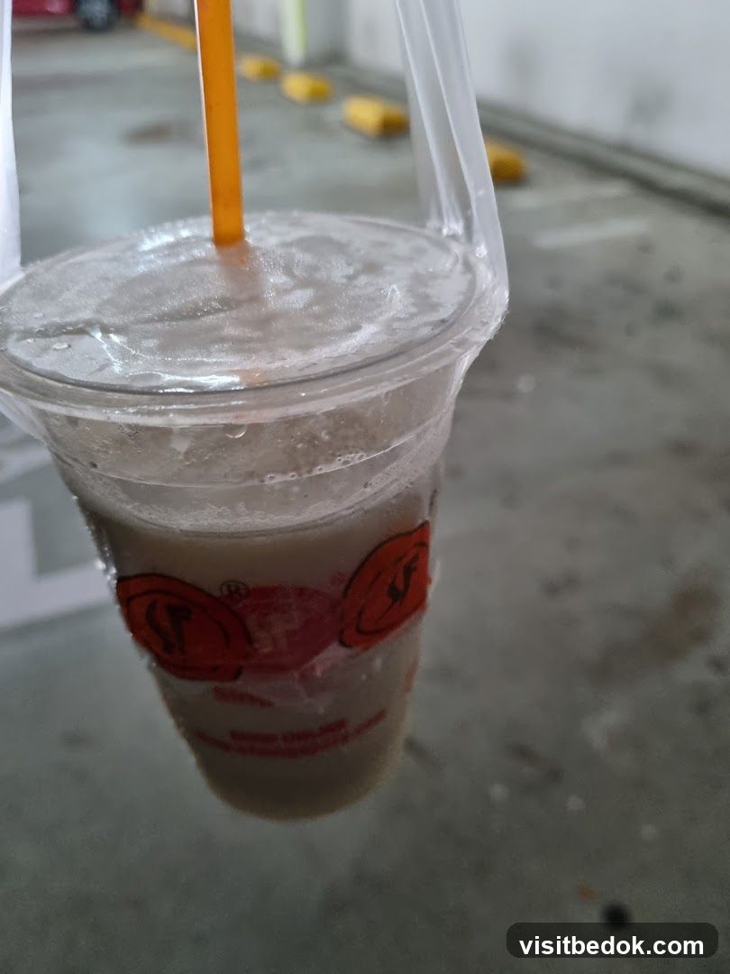 Beverage in a Plastic Cup